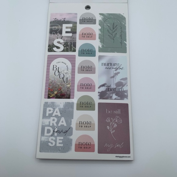 The Happy Planner Wellness Sticker Book 593pc - Picture 6 of 8